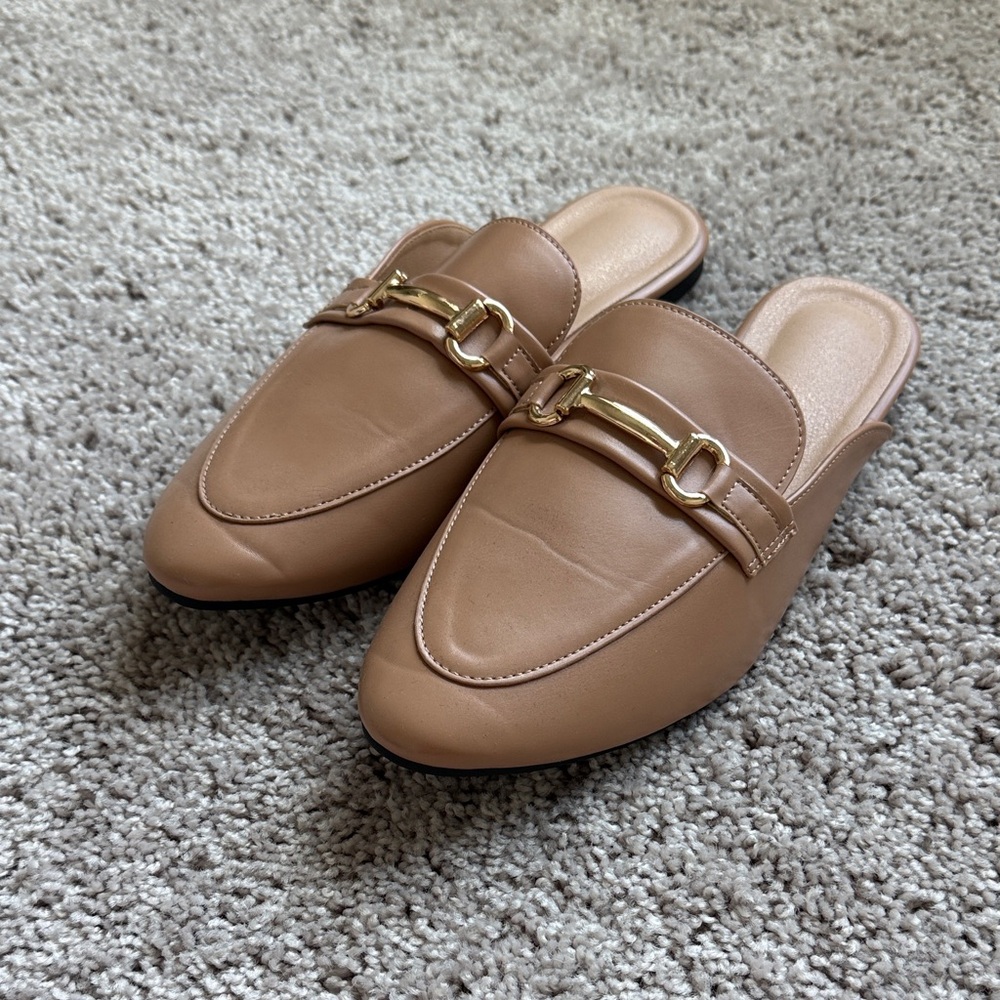 Elegant Tan Slip-On Loafers